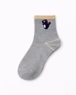 پک 5 عددی جوراب پسرانه نیم ساق طرح دایناسور - تصویر 5