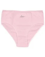 شورت زنانه براک پک 3 عددی صورتی LOVE سایز 2XL