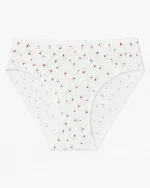 شورت زنانه براک پک 3 عددی سفید گلدار سایز 2XL