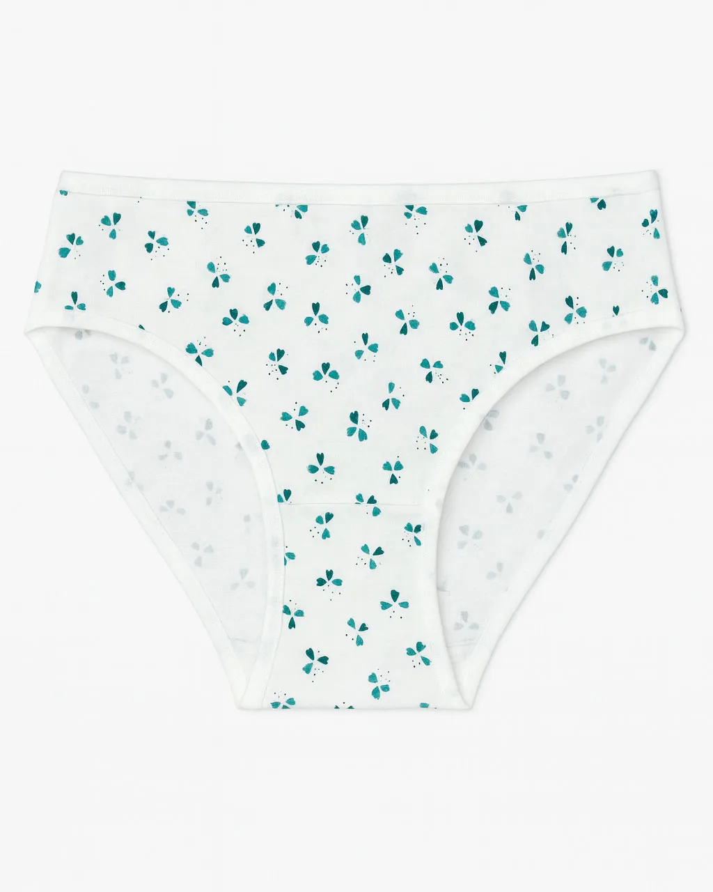 شورت زنانه براک پک 3 عددی سفید گلدار سایز 2XL