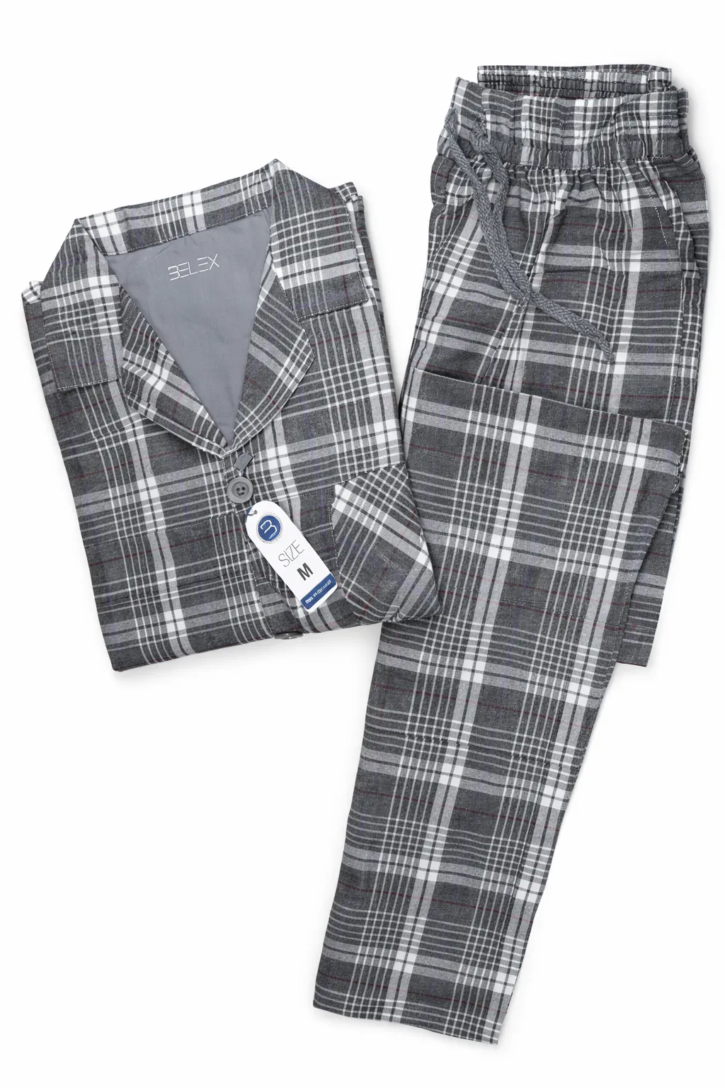 ست کت و پیژامه مردانه بلکس طرح 4 سایز M