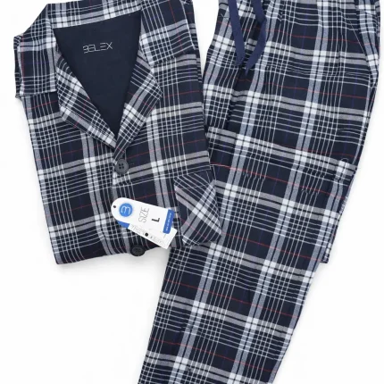 ست کت و پیژامه مردانه بلکس طرح 6 سایز L