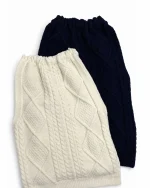 تاپ زنانه پشت گردنی بافت طرح گیس‌بافت DEFNE