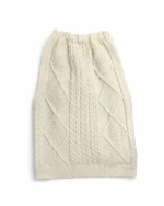 تاپ زنانه پشت گردنی بافت طرح گیس‌بافت DEFNE - تصویر 3