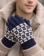 دستکش بافت مردانه اسپرت لاینر‌دار