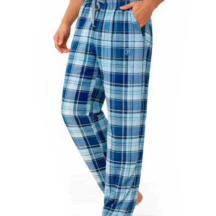 شلوار چهارخانه مردانه بلکس