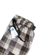 شلوار چهارخانه مردانه بلکس