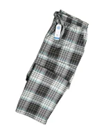 شلوار مردانه راحتی چهارخانه نخ پنبه‌ای نرم و تنفس‌پذیر - طرح 12 - تصویر 3