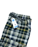 شلوار مردانه راحتی چهارخانه نخ پنبه‌ای نرم و تنفس‌پذیر - طرح 17 - تصویر 2