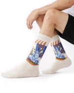 جوراب ساق بلند مردانه طرح وسپا