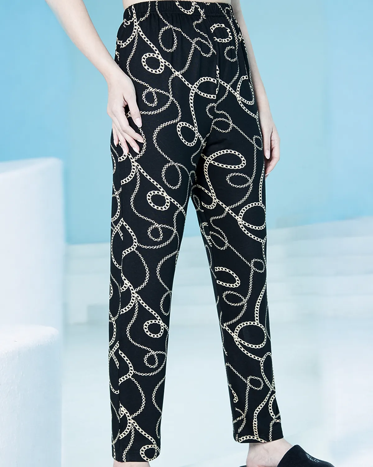 شلوار راحتی زنانه بلکس