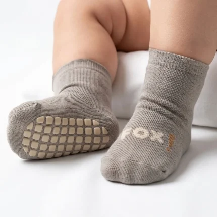 جوراب نیم ساق استوپردار (ترمزگیر) طرح fox