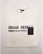 تیشرت مردانه طرح NOMAD REBELS - سفید - تصویر 2