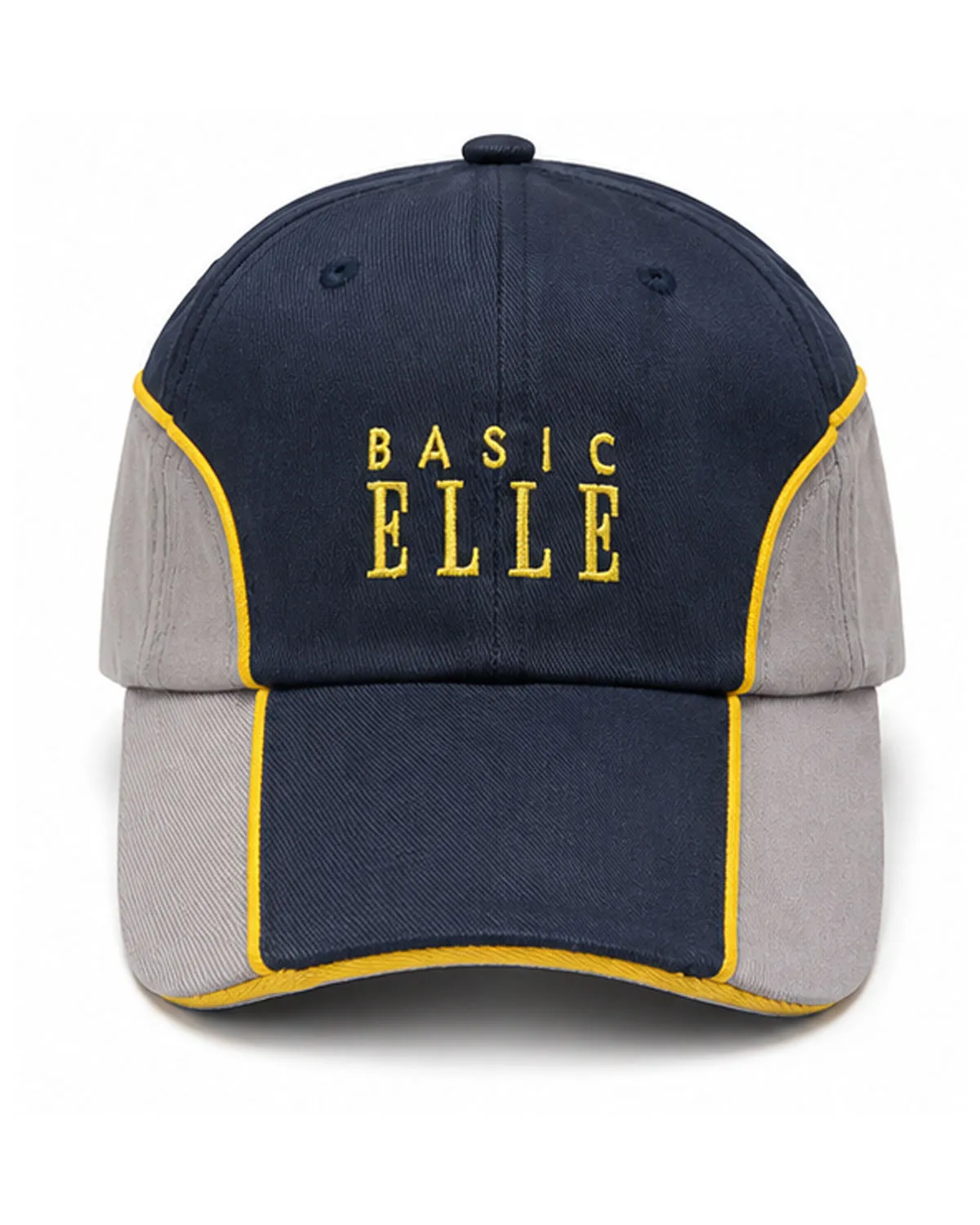 کلاه کپ BASIC ELLE مدل دو رنگ سرمه‌ای و طوسی