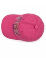 کلاه کپ دخترانه طرح PINK (پولک‌دوزی شده - سرخابی) - تصویر 4