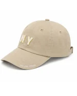 کلاه کپ کرم رنگ طرح NY مدل YOUTH TONIC - تصویر 2