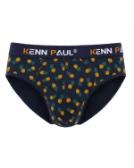 شورت مردانه اسلیپ طرح آناناس KENN PAUL - رنگ سرمه‌ای