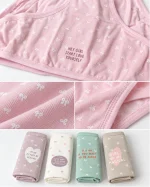 بسته‌بندی پک 5 عددی شورت زنانه Berrak مدل Bikini با طرح فانتزی و ترکیب Cotton Elastane