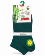 جوراب بامبو مچی زنانه Family Socks ساده با رنگ‌بندی متنوع