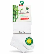جوراب بامبو مچی زنانه Family Socks ساده با رنگ‌بندی متنوع
